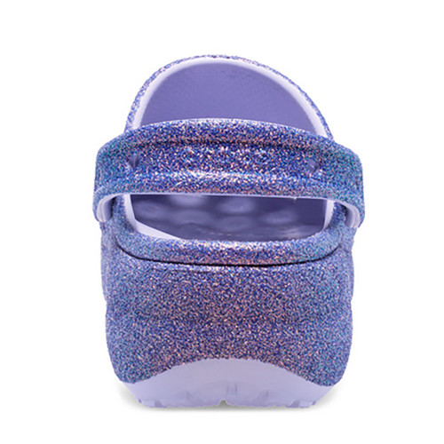 Crocs Classic Platform Iridescent Glitter Clog